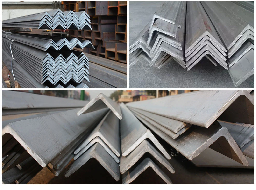 ASTM Carbon Structural Steel Iron Cold/ Hot Rolled Q345 Q235 Equal Unequal Angle Steel Bar Galvanized L Shape Angle Steel Angle Iron