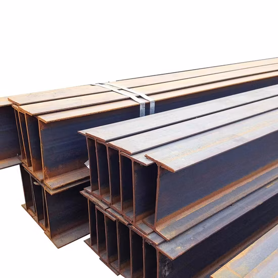 Q235 Ss400 I Beam Estructura de acero A36 Sección I Beam H Columna y viga